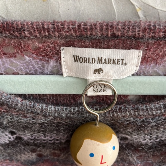 World Market Light Knit Sweater OS - Picture 3 of 7